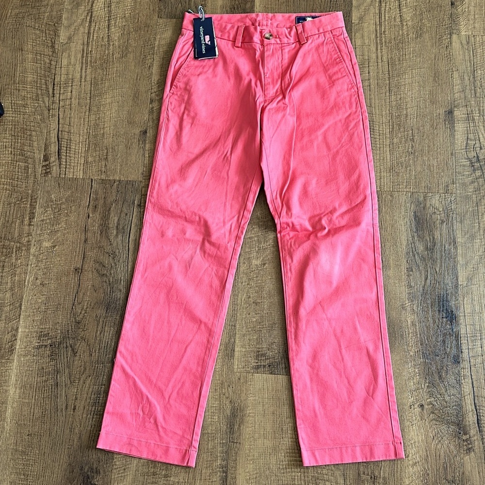 Vineyard Vines Men’s size 28 x 30 the Breaker Pant in Lobster Wash NWT